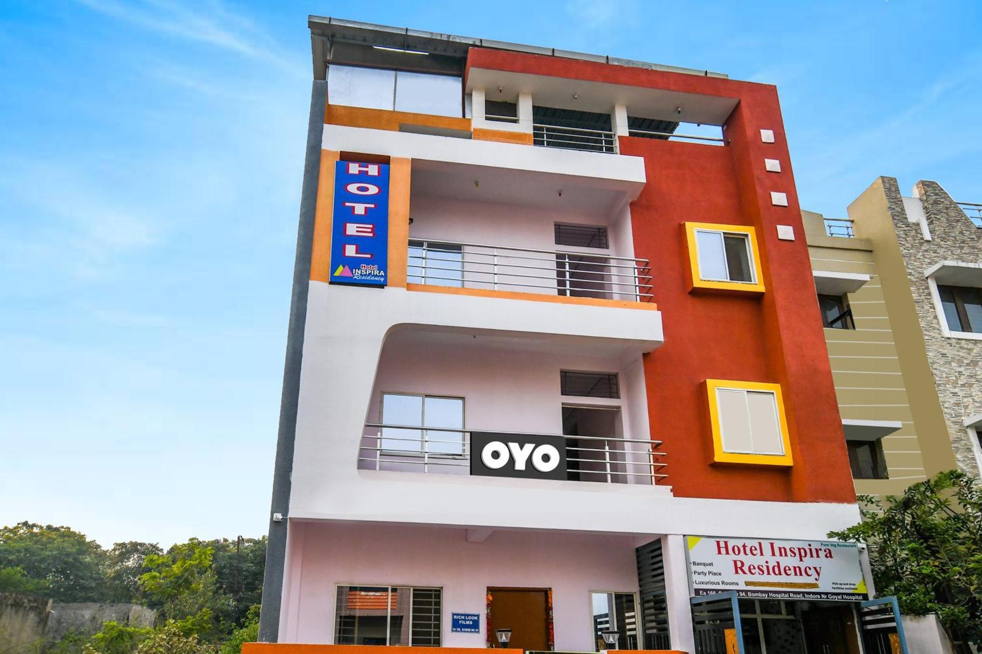 Oyo Hotel Inspira Residency Indaur Kültér fotó