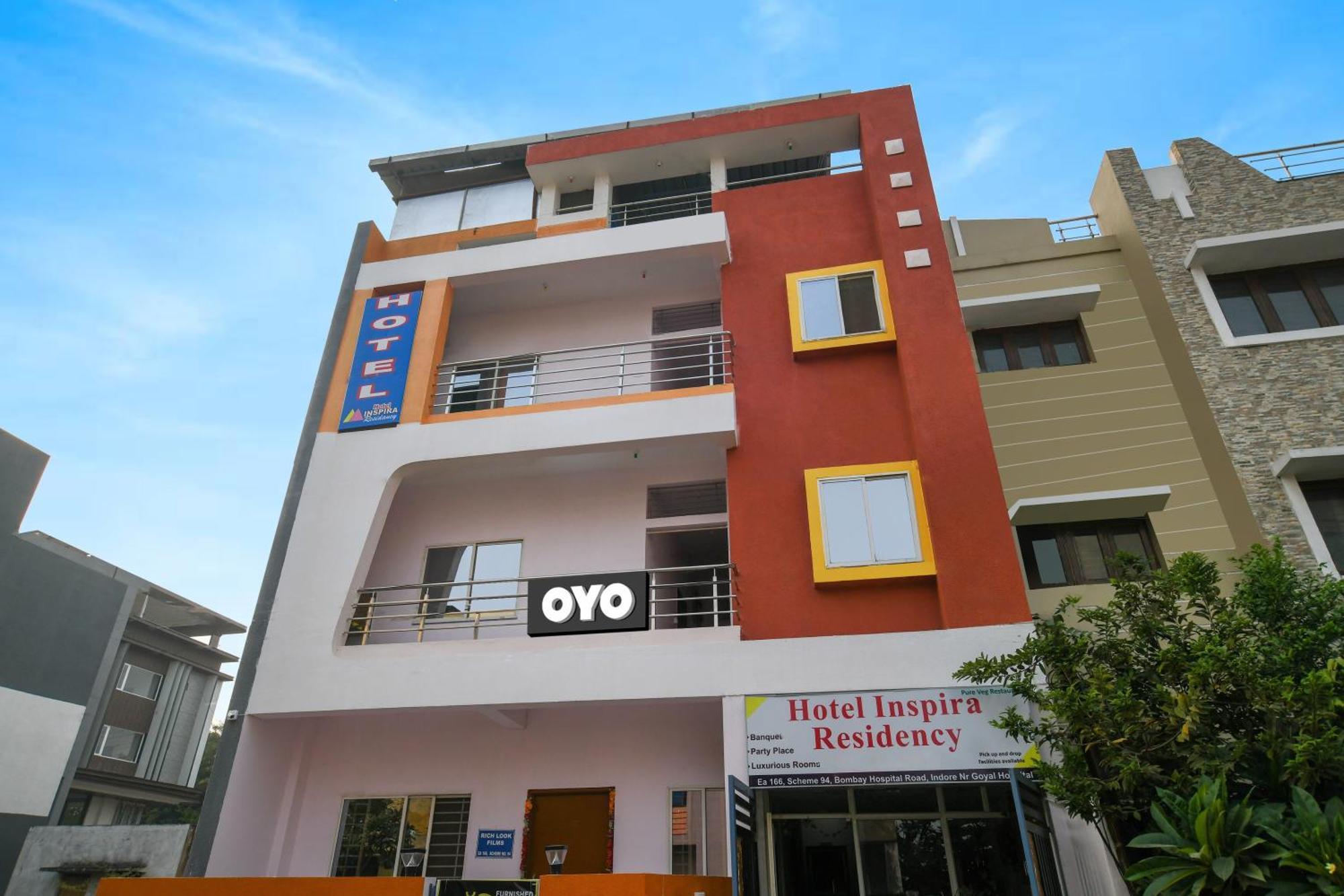 Oyo Hotel Inspira Residency Indaur Kültér fotó